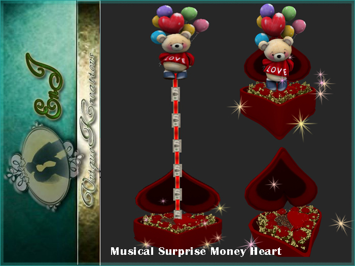 Musical Surprise Money Heart