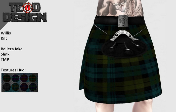 Kilt ~ Willis [Textures Hud]...