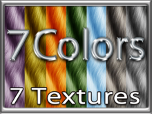 Zoy Texture [ Cat Fur ] Seamless - 7 Colors