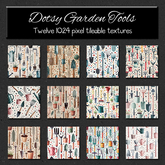 *Wallflowers* Dotsy Garden Tools