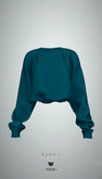 -Pixicat- Morgan Sweater (Teal)