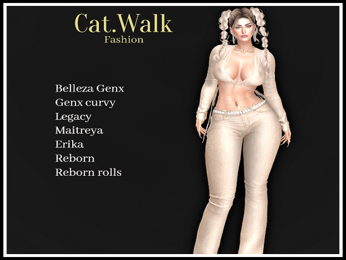 Cat.Walk-Hiliary Top-Beige