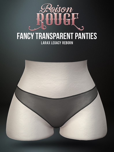 POISON ROUGE Fancy Transparent Panties