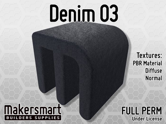 PBR Material Fabric Denim 03