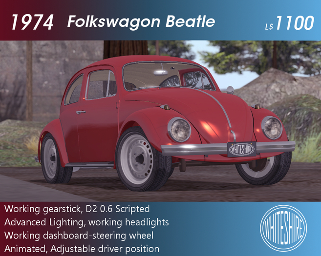 [W] 1974 Folkswagon Beatle