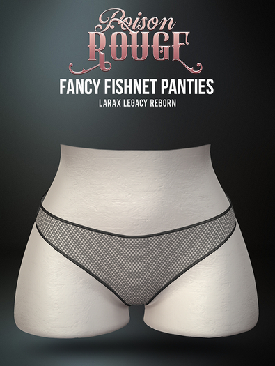 POISON ROUGE Fancy Fishnet Panties