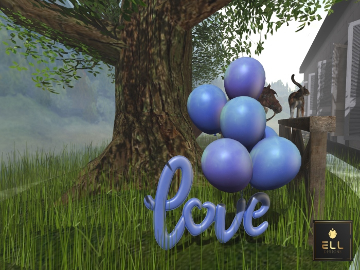 ELL - LOVE BALLOON BUNDLE BLUE