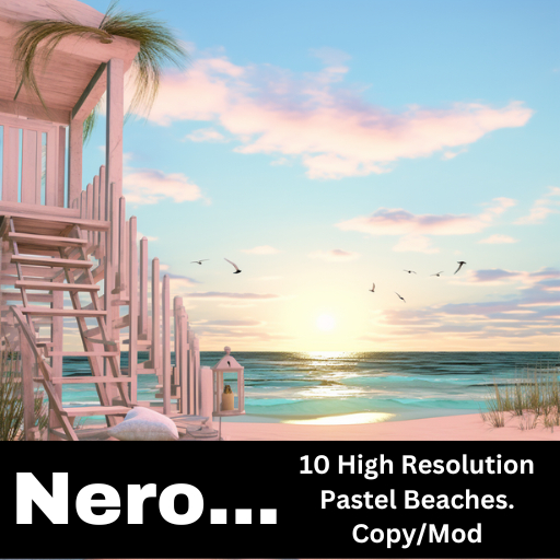 10 Pastel Beaches Backgrounds