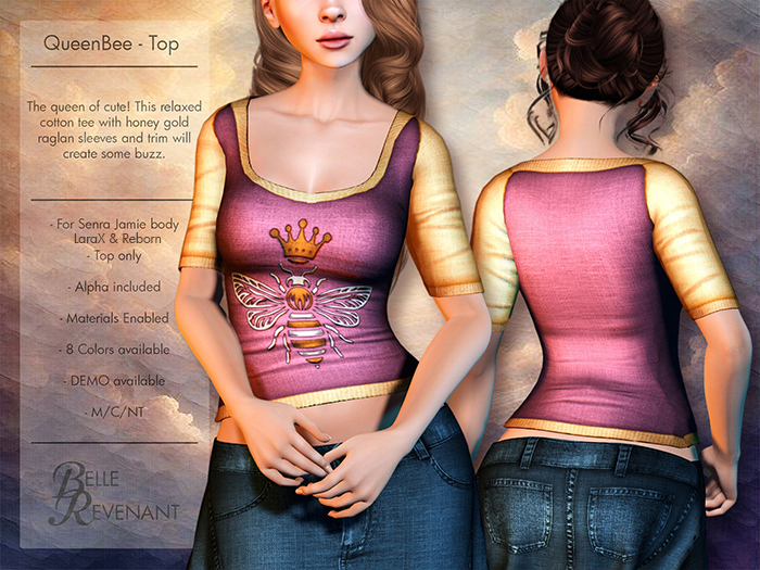 BelleRevenant QueenBee Top Pink