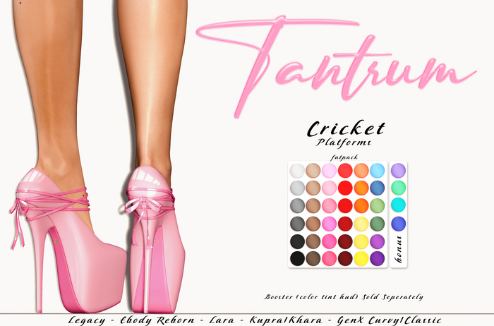 Tantrum - Cricket Platforms - Fatpack