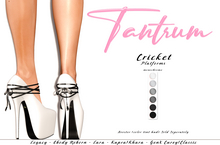 Tantrum - Cricket Platforms - Monochromes 
