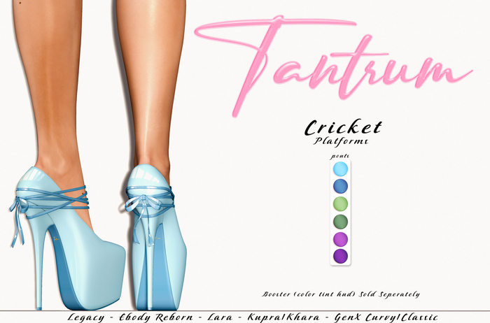 Tantrum - Cricket Platforms - Pouts 