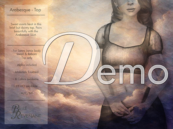 BelleRevenant Arabesque Top DEMO