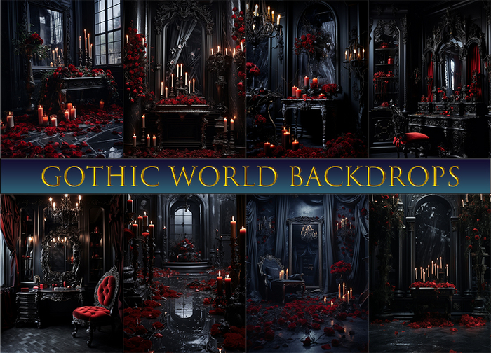 SATO - Gothic World Blogger backdrop textures