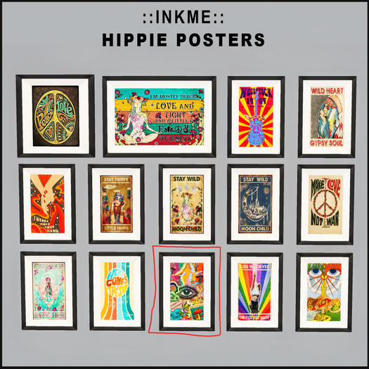 ::InkMe:: Hippie Posters 03