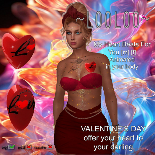 ~ LOOLOO ~  VALENTINE'S DAY - HEART