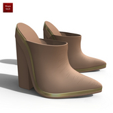 Beige Heels Kupra