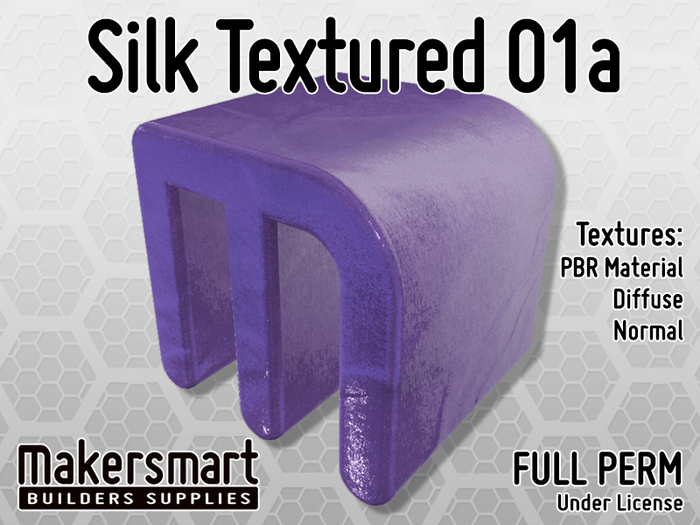 PBR Materials: Fabric Silk Textured 01a