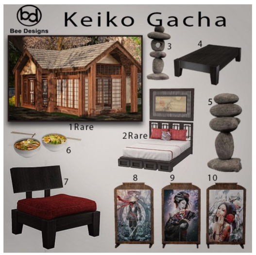 Bee Designs Keiko gacha 1 RARE