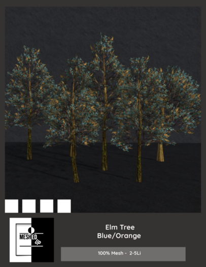 MeshedUp: Elm Tree Blue/Orange Pack
