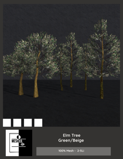 MeshedUp: Elm Tree Green/Beige Pack 