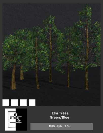 MeshedUp: Elm Tree Green/Blue Pack