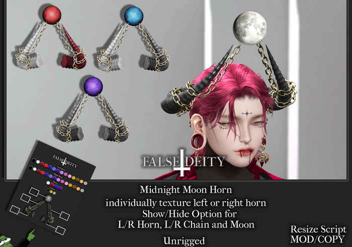 False Deity - Midnight Moon Horn