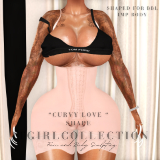 ITGIRLCOLLECTION ["CURVY LOVE"] BBL IMP SHAPE
