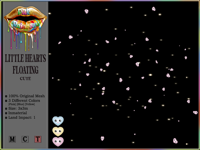[PR] Little Hearts - Floating - Cute