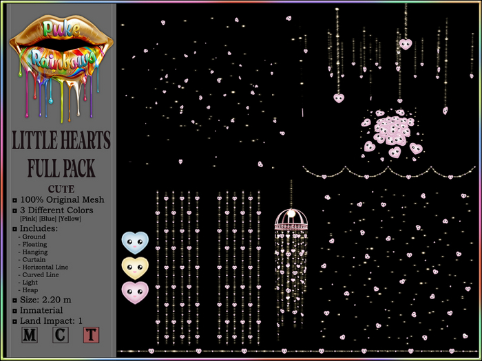 [PR] Little Hearts - Full Pack - Cute