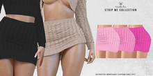 *Vanilla Bae* Icelyn Skirt - Pink 3 Pack - Strip Me Interactive - Maitreya / LaraX / Legacy / Ebody Reborn
