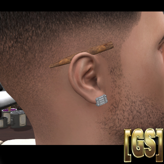 [GS] Diamond Studs w/ Blunt