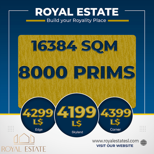 Royal Estate 8000 Prims