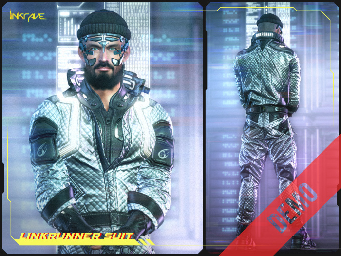 [LINKRAVE] Linkrunner Suit - Spacepunk - MALE DEMO