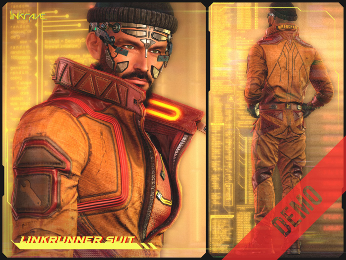 [LINKRAVE] Linkrunner Suit - Wrenchman - MALE DEMO