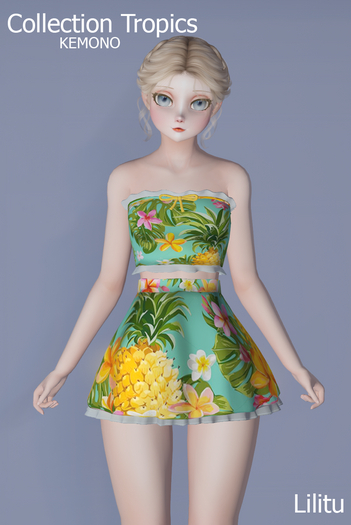 Collection Tropics - Pineapple Wave - Lilitu Store