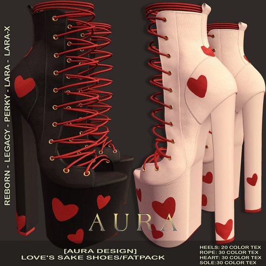 [Aura Design] Love's Sake Shoes/FATPACK