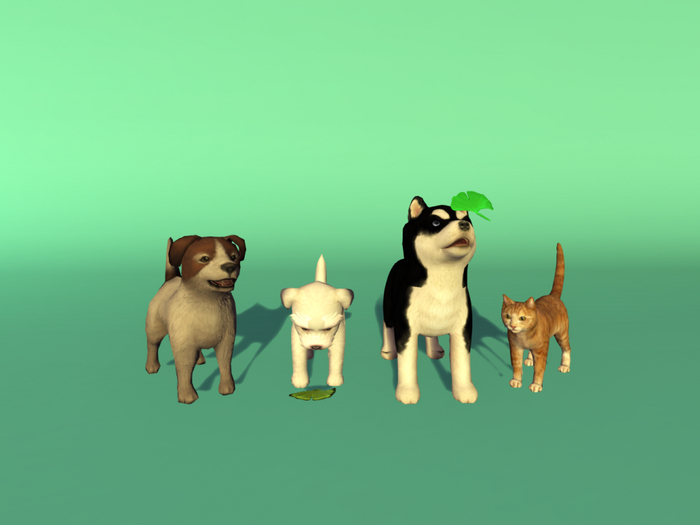 Furry Friends - Animals Set
