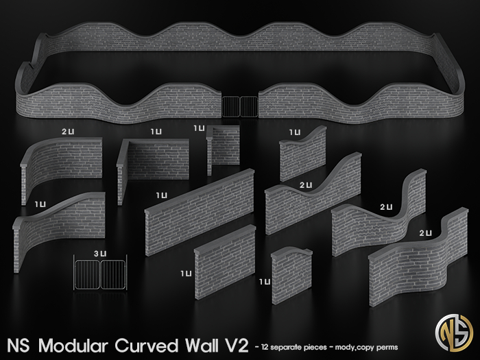 ::..NS..:: Modular Curved Wall V2