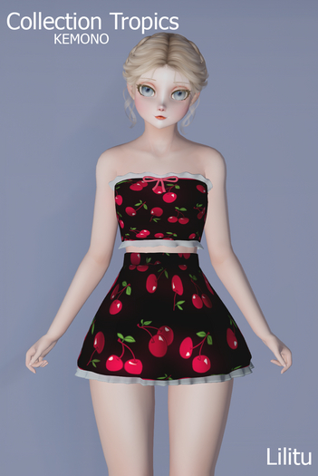 Collection Tropics - Dark Cherries - Lilitu Store