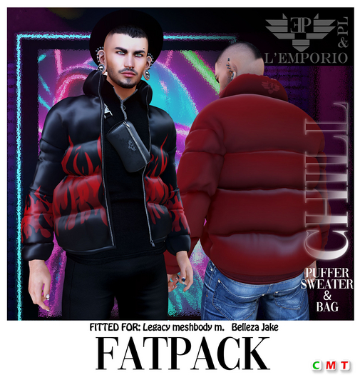 FATPACK  L'Emporio&PL ::*Chill*:: Puffer-Sweater-Bag