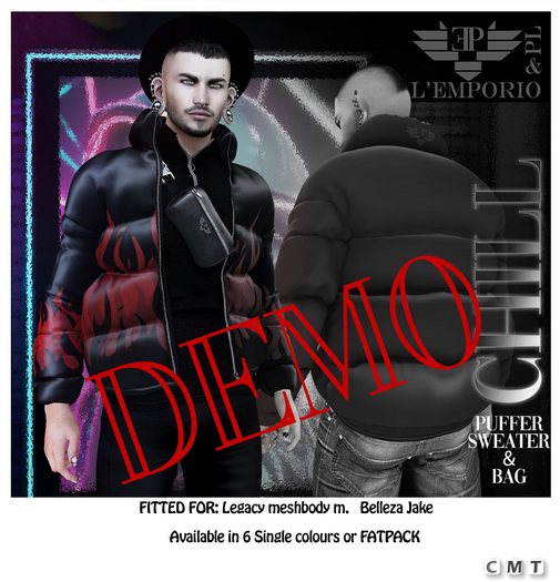 D*E*M*O L'Emporio&PL ::*Chill*:: Puffer-Sweater-Bag