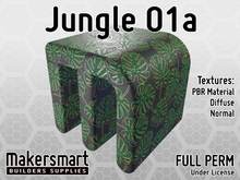 PBR Fabric Jungle 01a