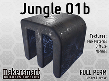 PBR Fabric Jungle 01b
