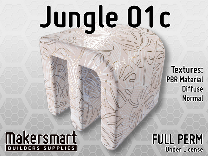 PBR Fabric Jungle 01c
