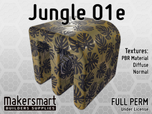 PBR Fabric Jungle 01e