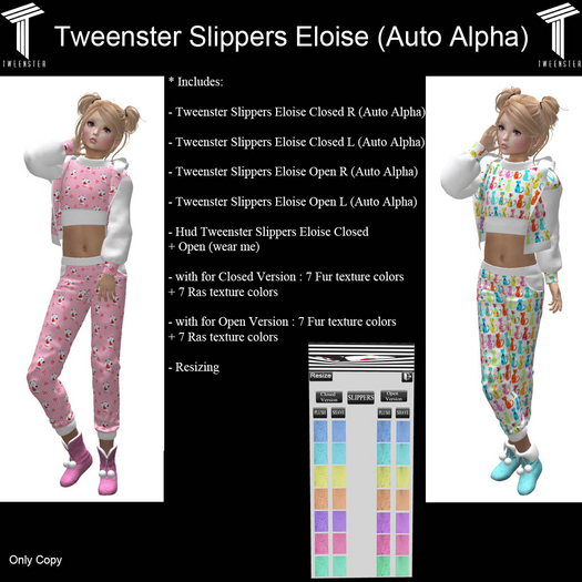 Tweenster Slippers Eloise (Auto Alpha)