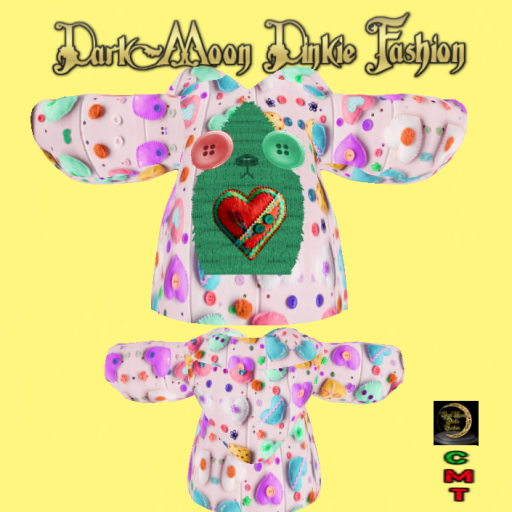 *DM* Dinkie Hoodie Silly Puppet Hearts