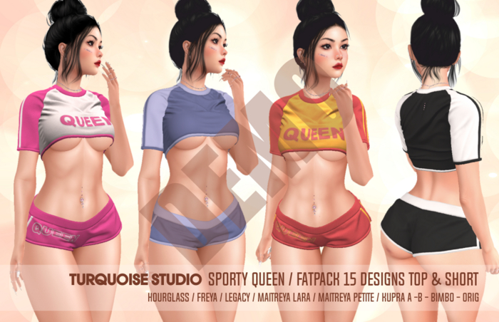 [TS] TOP & SHORT - - Kupra A & B / Bimbo / Origi - Maitreya Lara / Petite - Freya - Legacy - Hourglass  [DEMO]