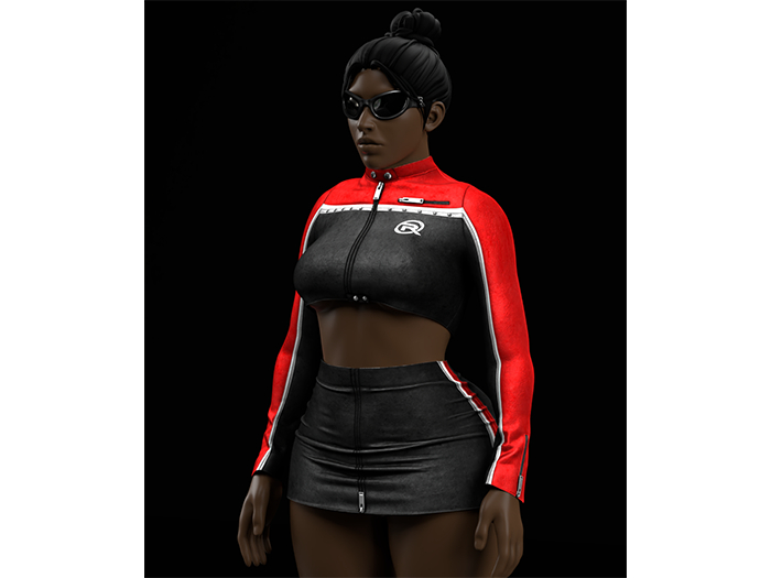 R8TERZ - Tala Biker Set Red